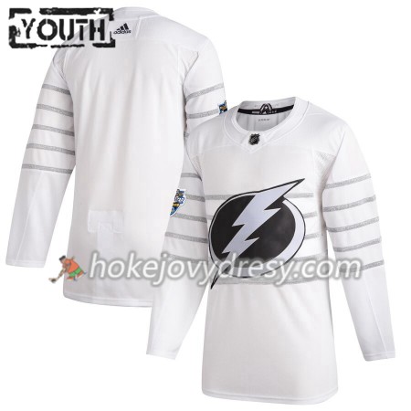 Dětské Hokejový Dres Tampa Bay Lightning Blank Bílá Adidas 2020 NHL All-Star Authentic